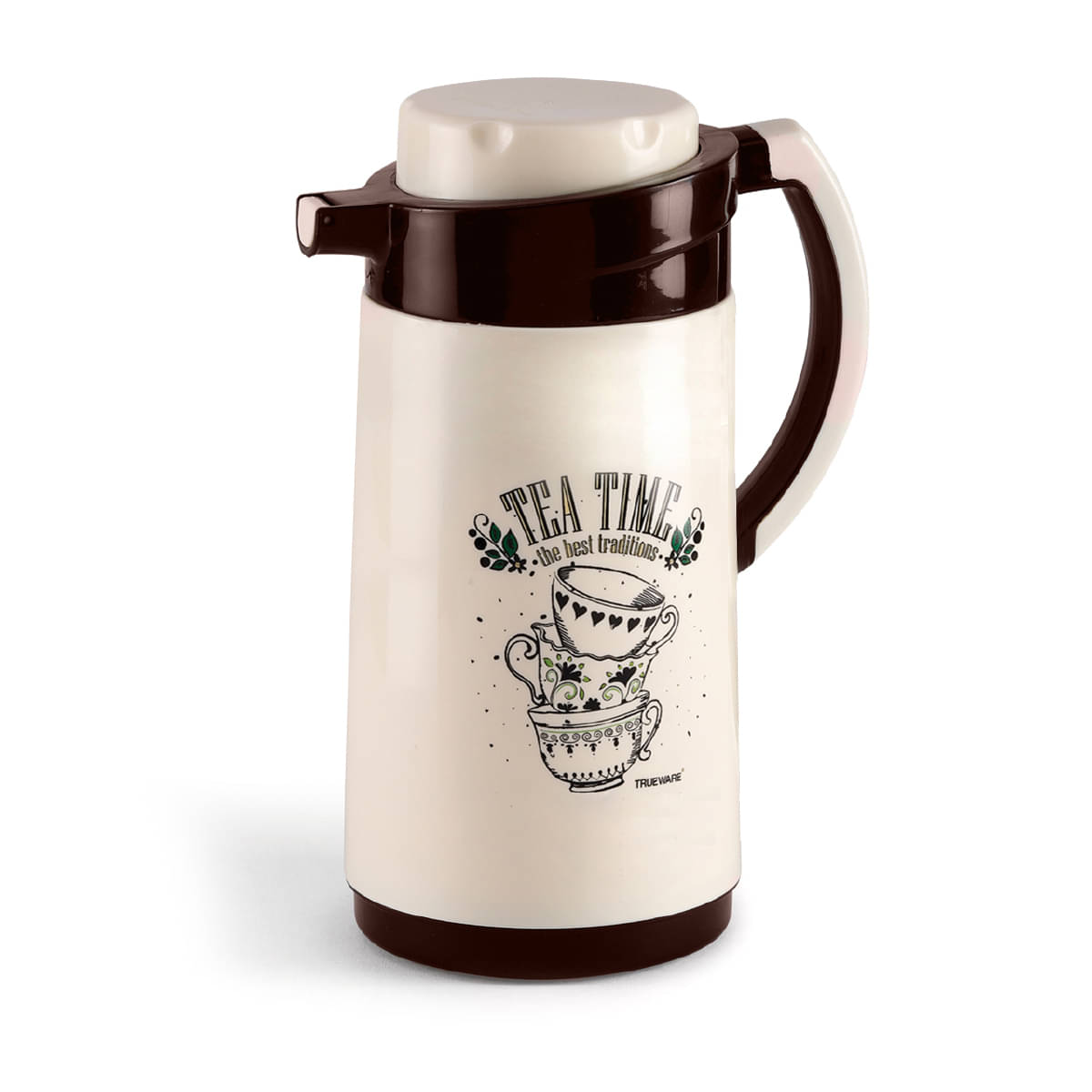    			Trueware Ruff Tuff Brown Plastic Flask 1500 ml