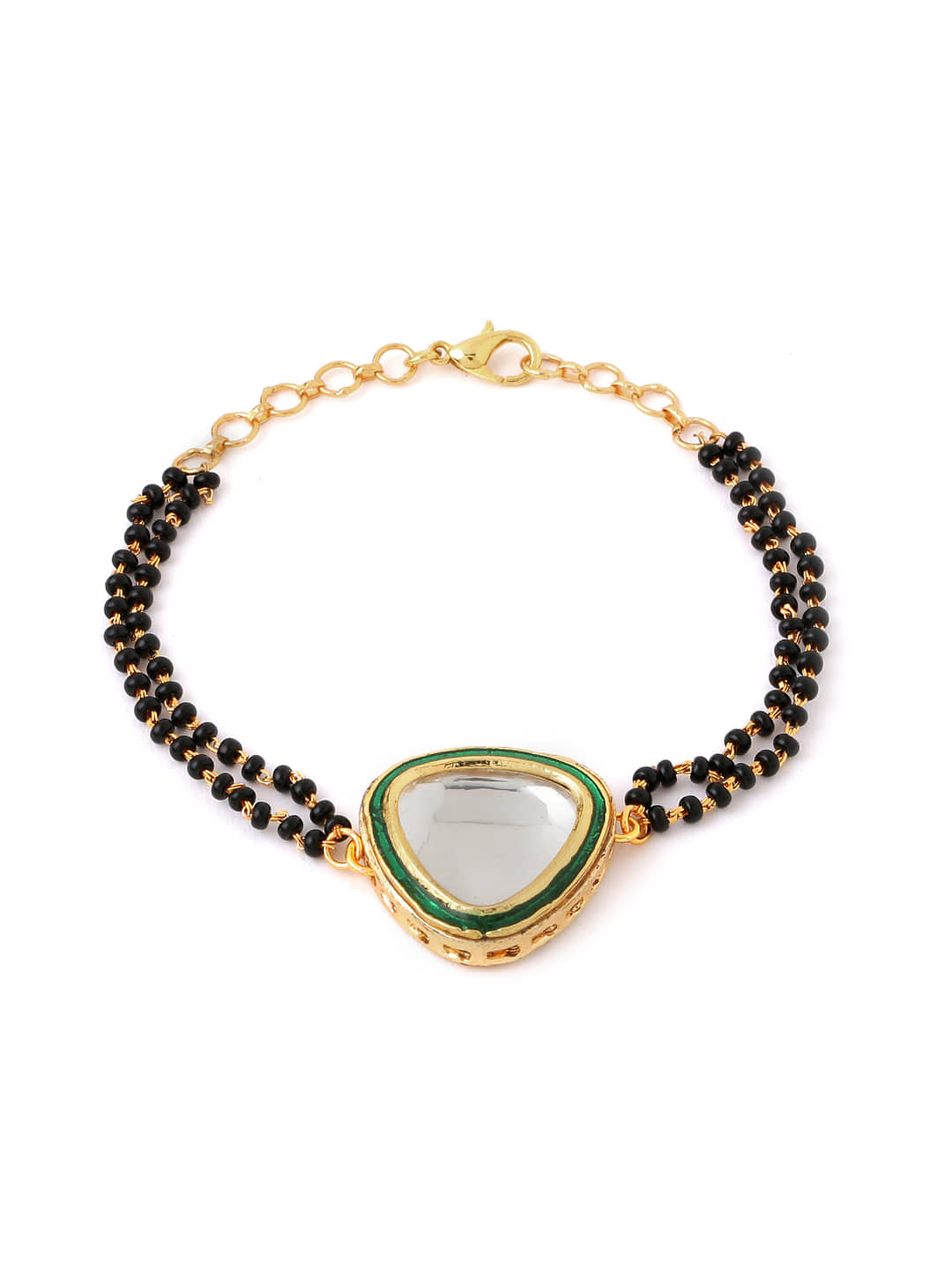 VIRAASI - Gold Bracelet ( Pack of 1 ) - Bangles & Bracelets | Buy online on ZillyBuy