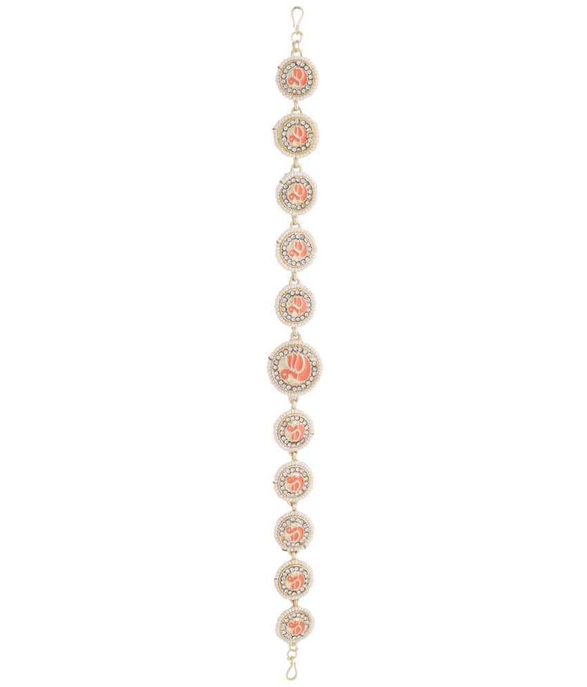 VIRAASI - Orange Hair Accessories ( Pack of 1 ) - Jewellery Sets | Buy online on ZillyBuy