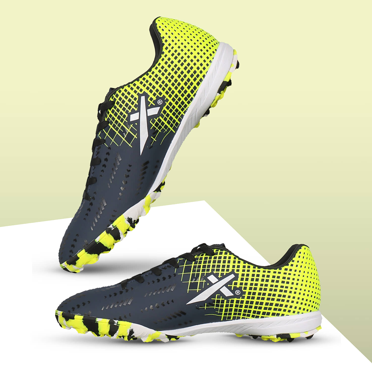 Vector X Royale Plus Indoor Green Football Shoes - Sports Shoes | Buy online on ZillyBuy