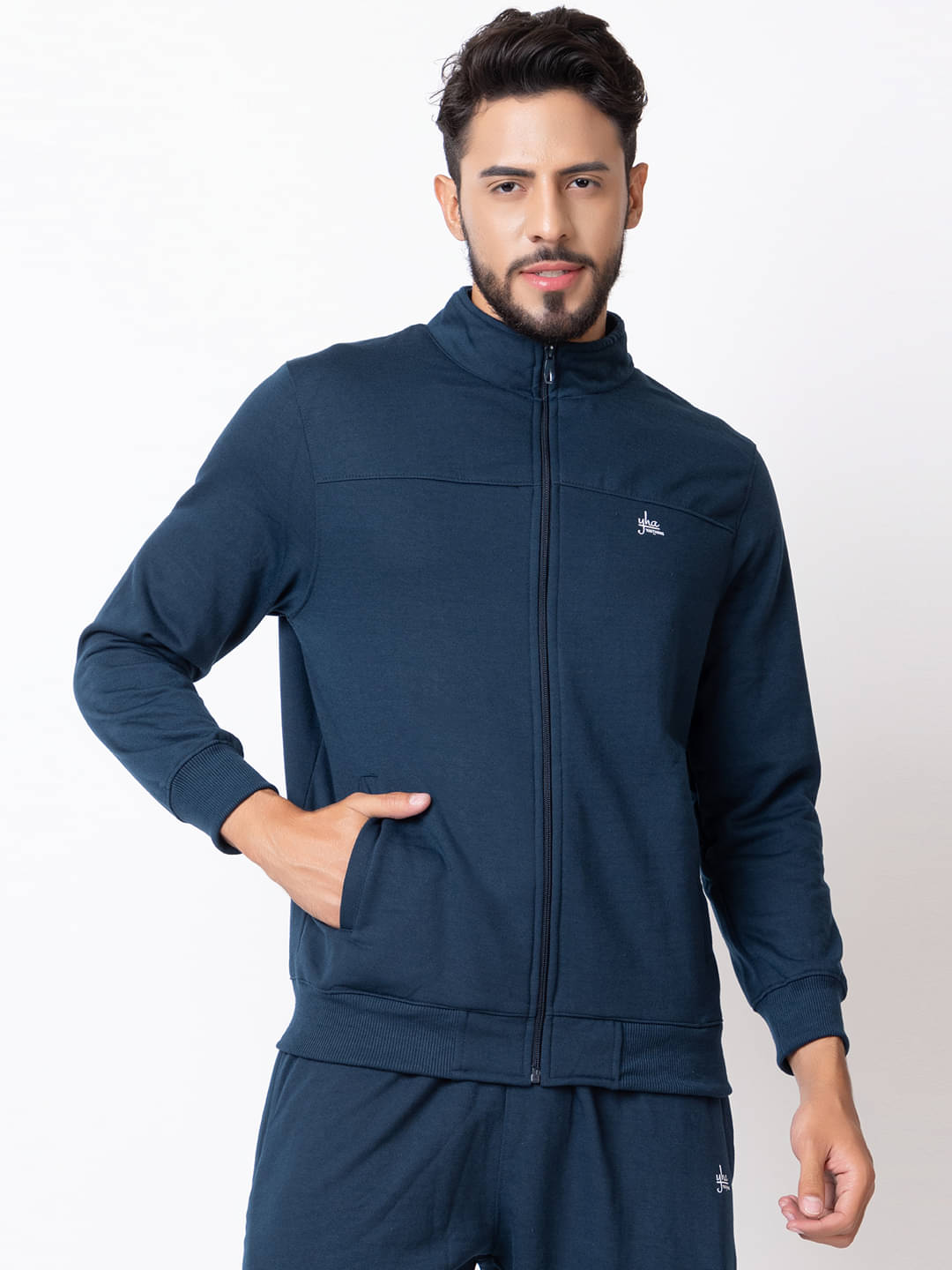 YHA - Teal Fleece Regular Fit Men's Casual Jacket ( Pack of 1 ) YHA - Teal Fleece Regular Fit Men's Casual Jacket ( Pack of 1 )