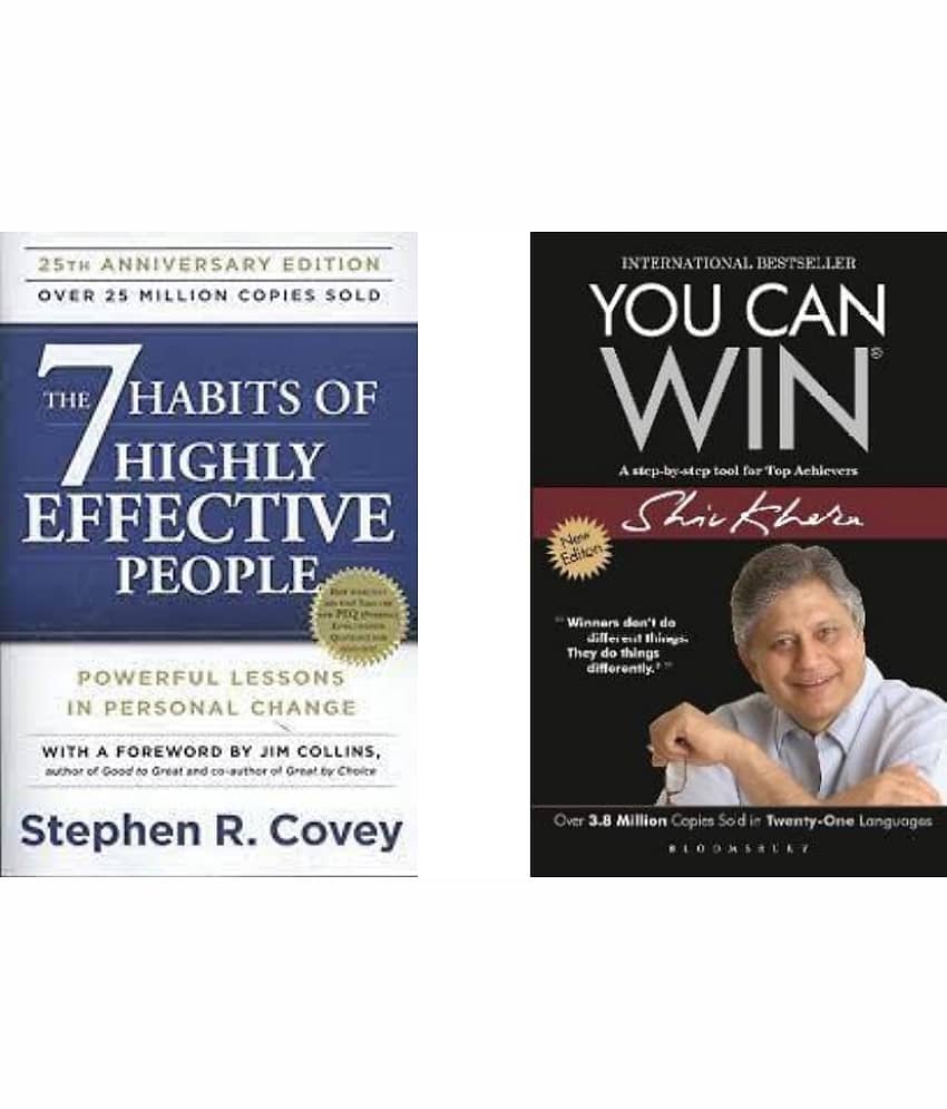 7 habits of highly effective people + You Can Win - Stationery | Buy online on ZillyBuy