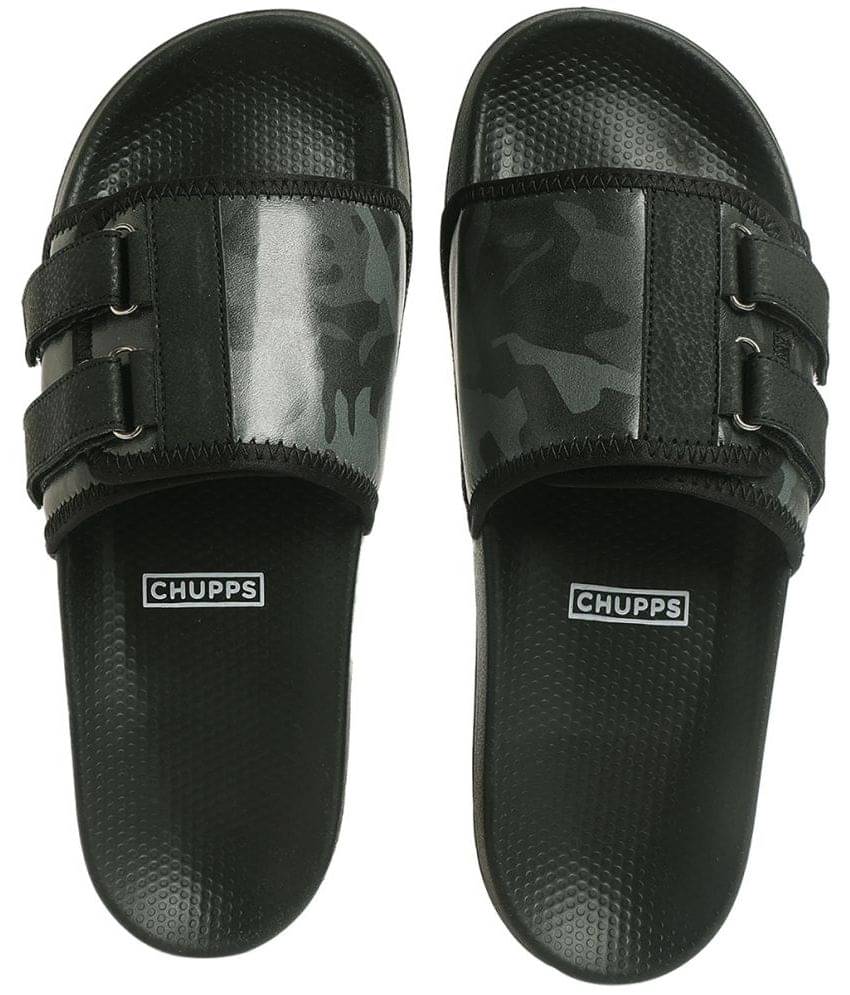     			CHUPPS - Green Men's Slide Flip Flop