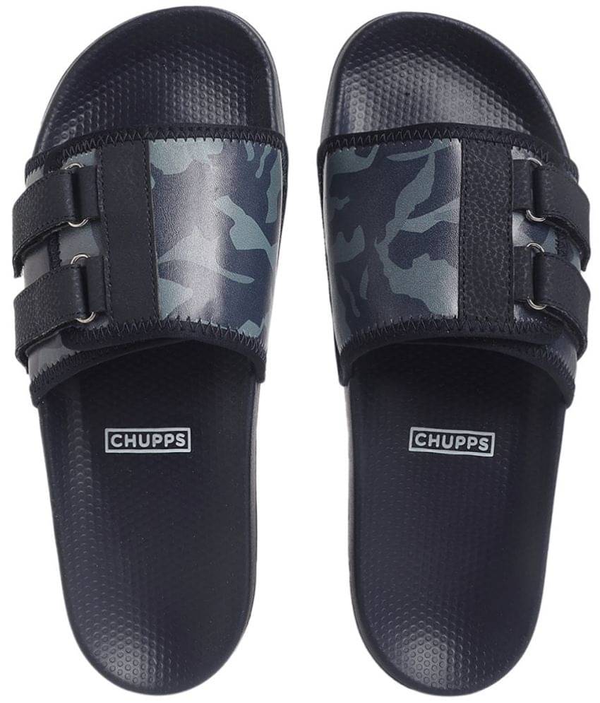     			CHUPPS - Navy Men's Slide Flip Flop