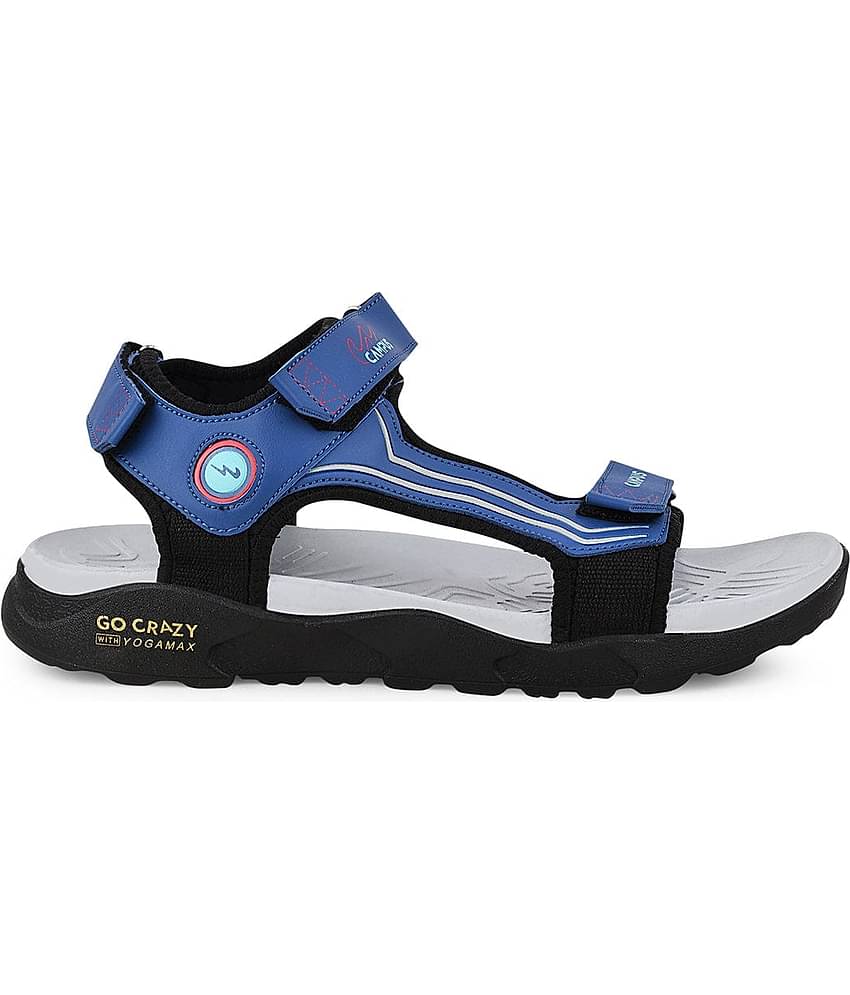 Campus - Black Men's Floater Sandals