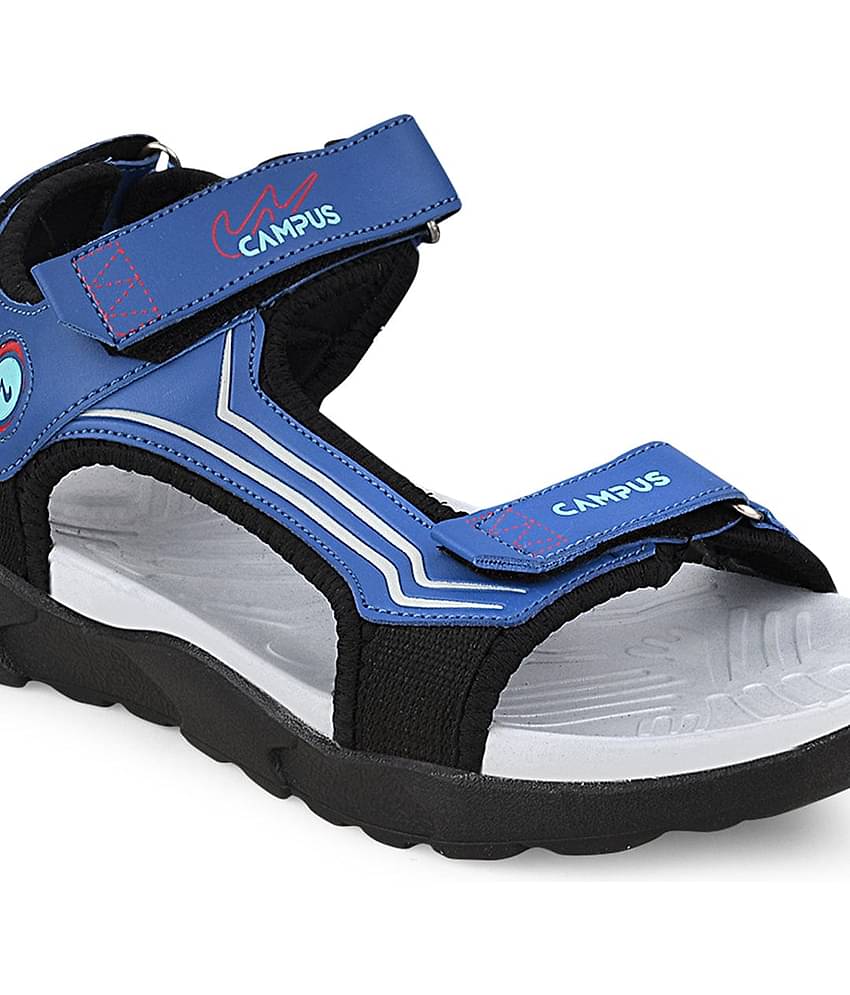 Campus - Black Men's Floater Sandals