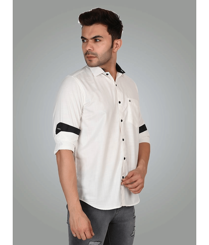 Comey Cotton Blend Regular Fit Full Sleeves Men's Formal Shirt - Brown ( Pack of 1 )