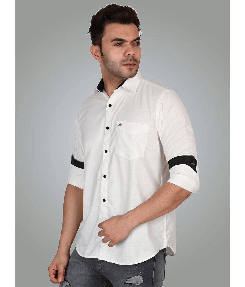 Comey Cotton Blend Regular Fit Full Sleeves Men's Formal Shirt - Brown ( Pack of 1 )