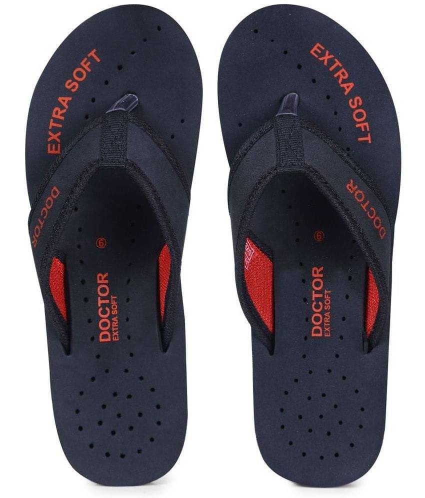     			DOCTOR EXTRA SOFT - Navy Blue Women's Slipper