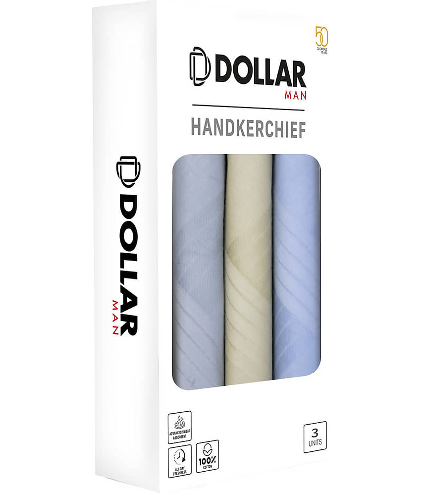 Dollar Socks - Multicolor Cotton Men's Handkerchief ( Pack of 3 ) - Jewellery Sets | Buy online on ZillyBuy
