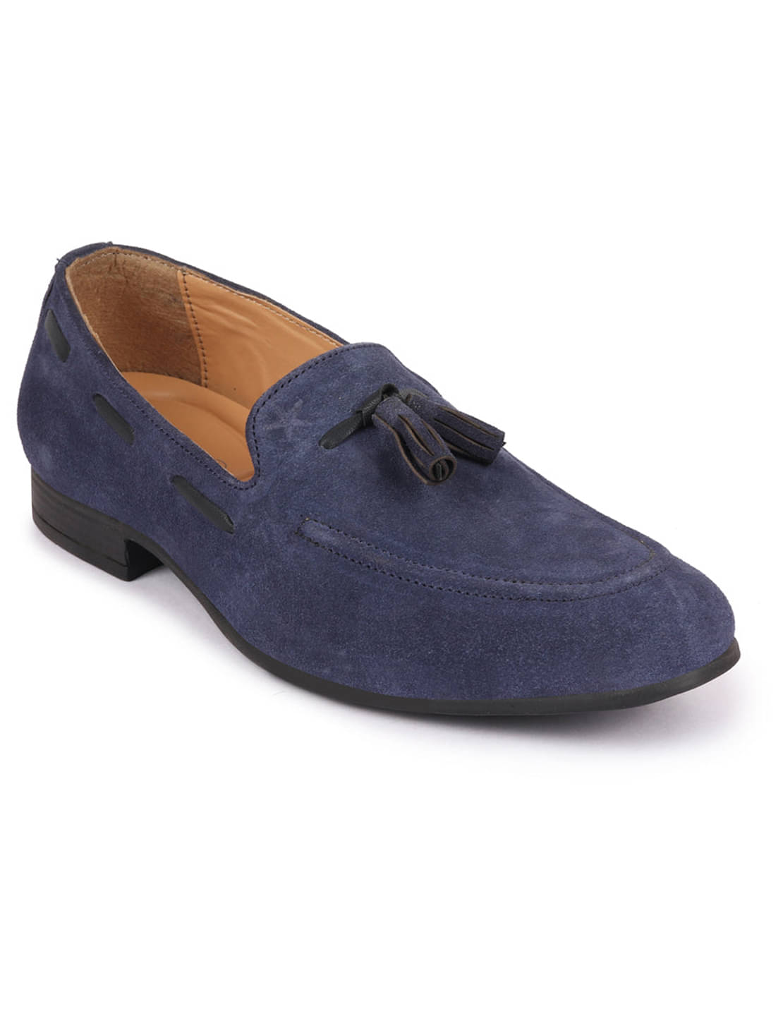     			Fausto - Navy Blue Men's Tassel