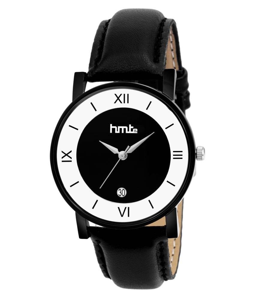     			HMTe HM 4992 Leather Analog Men's Watch