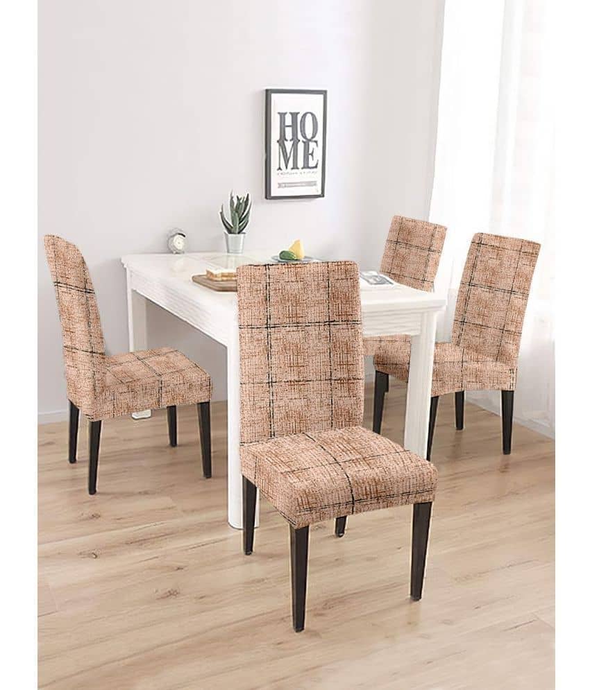 Cortina - 1 Seater Polyester Chair Cover ( Pack of 1 )