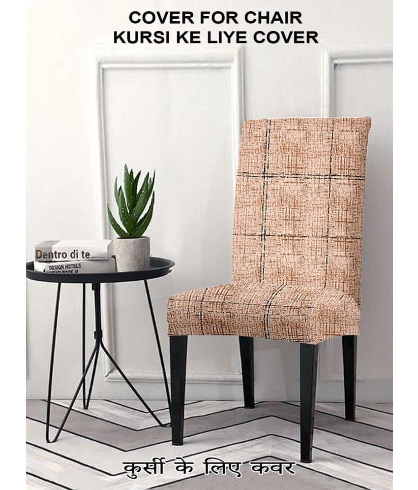 Cortina - 1 Seater Polyester Chair Cover ( Pack of 1 )