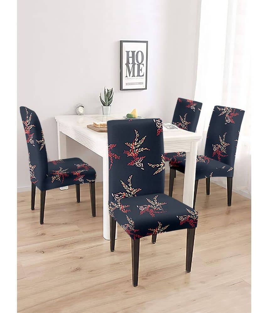 Cortina - 1 Seater Polyester Chair Cover ( Pack of 6 )