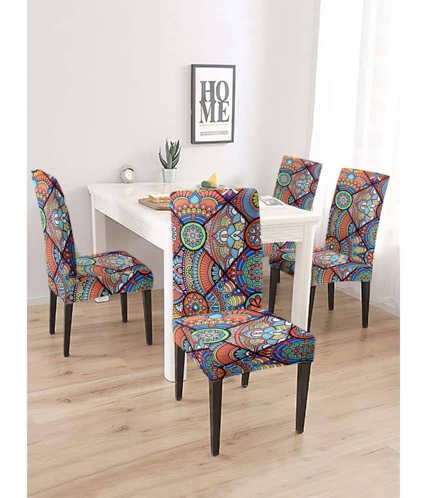 Cortina - 1 Seater Polyester Chair Cover ( Pack of 1 )