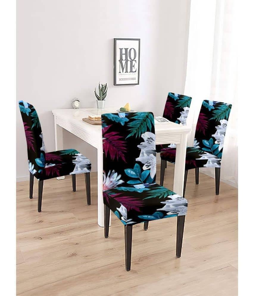 Cortina - 1 Seater Polyester Chair Cover ( Pack of 6 )