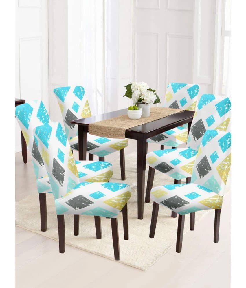 Cortina - 1 Seater Polyester Chair Cover ( Pack of 1 )