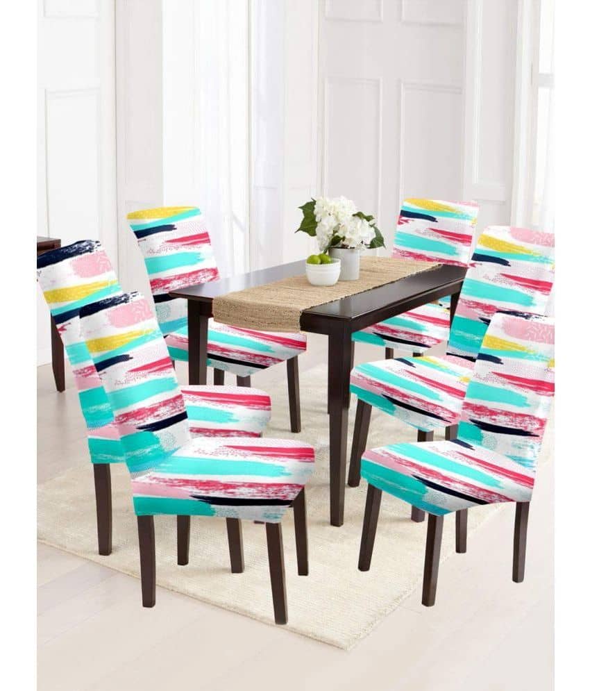 Cortina - 1 Seater Polyester Chair Cover ( Pack of 1 )