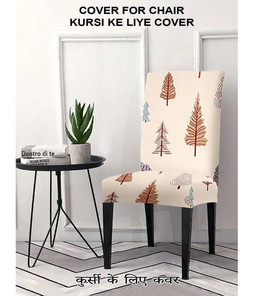 Cortina - 1 Seater Polyester Chair Cover ( Pack of 6 )