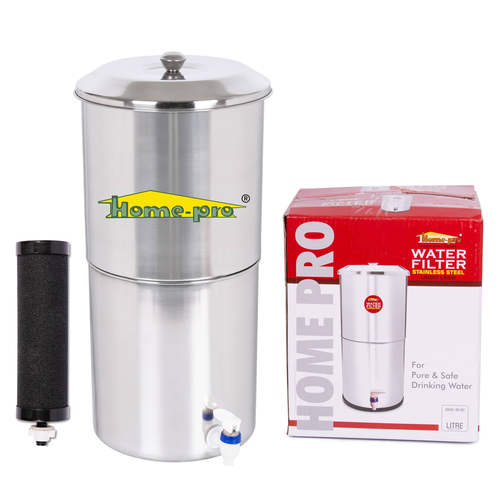 HomePro Manual Water Filter 21 L  21 Ltr Gravity Water Purifier