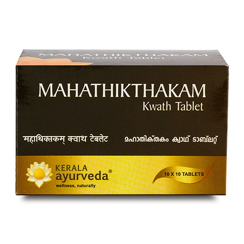     			Kerala Ayurveda Mahathikthakam Kwath Tablet, 100 Nos