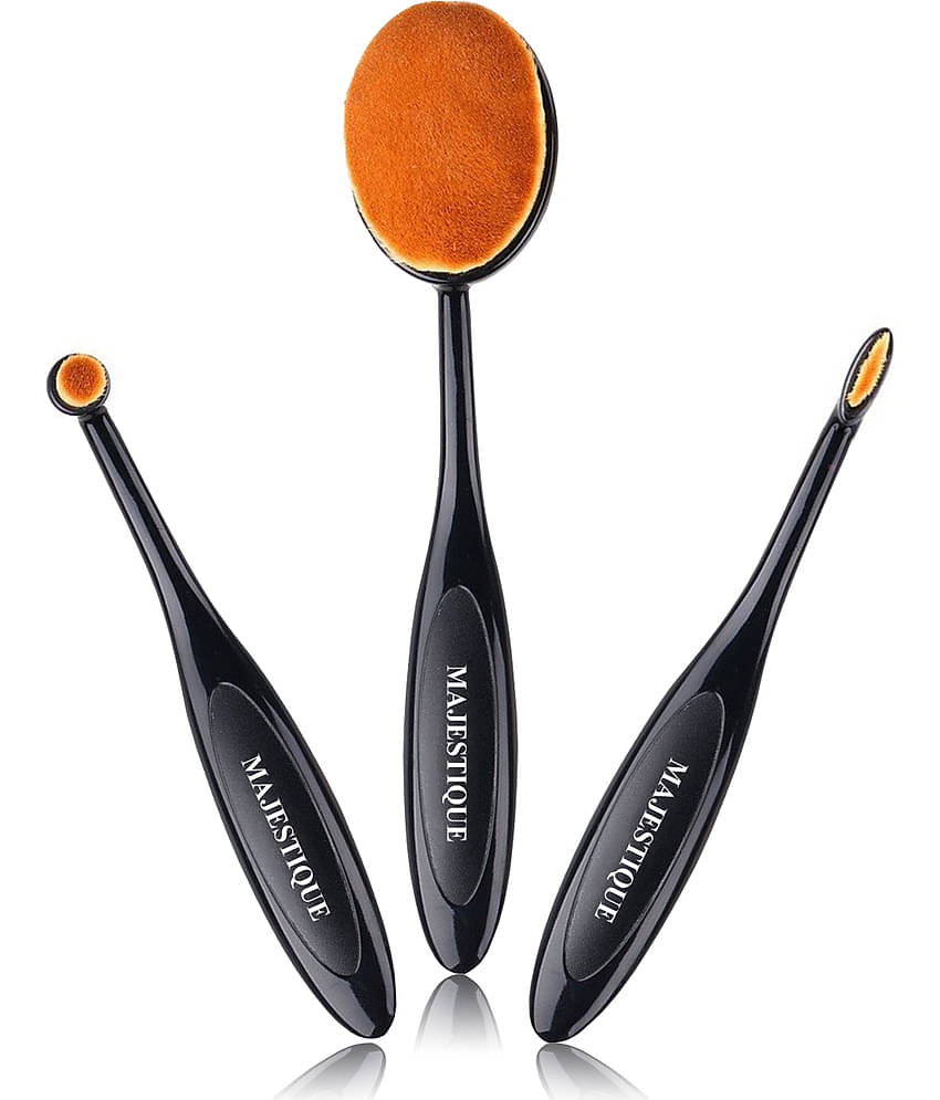 Majestique Professional Eye Makeup Brush Set Concealer, Blush And Eye Shadow For Women And Girls