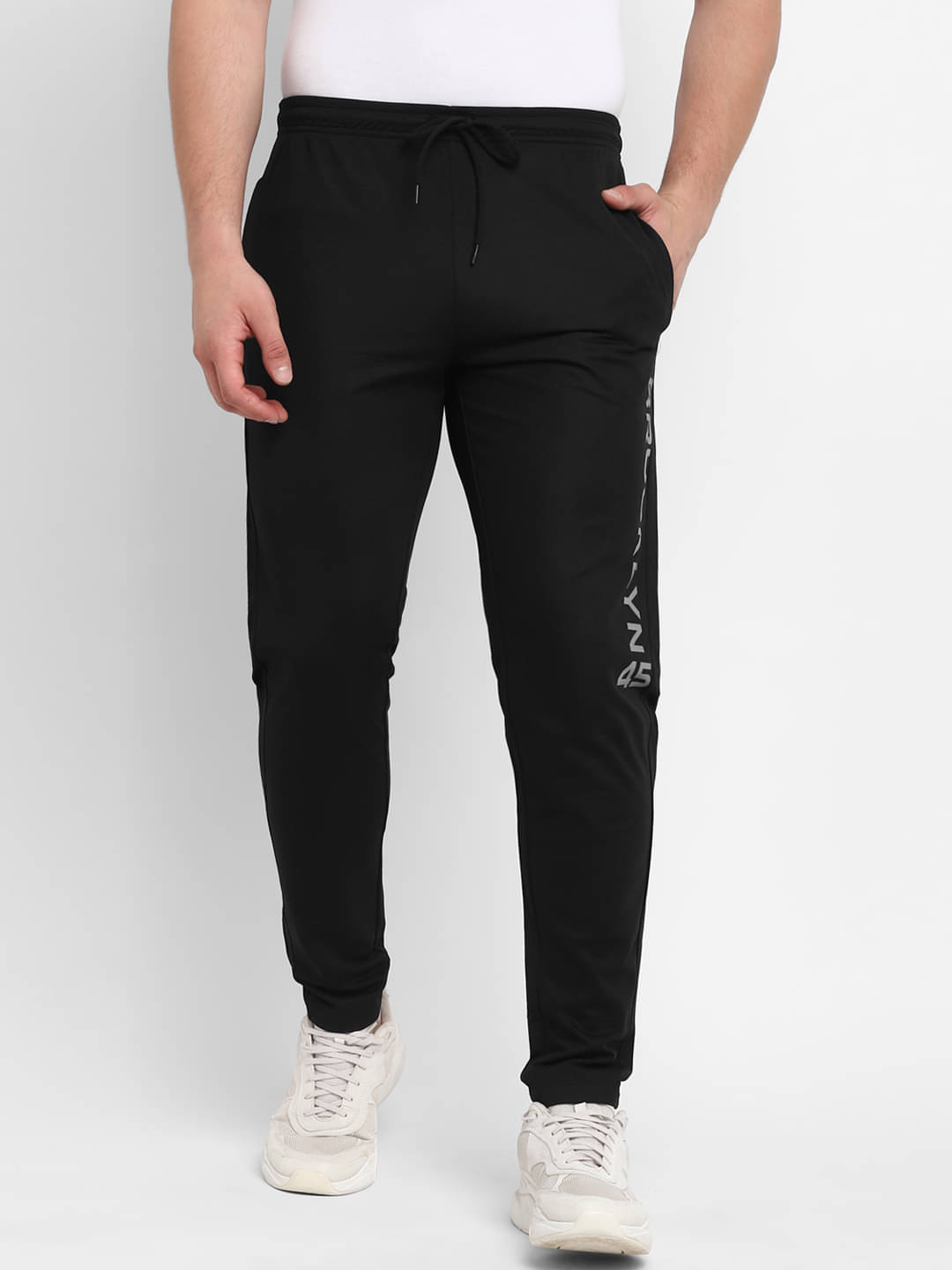 OFF LIMITS - Black Polyester Men's Sports Trackpants ( Pack of 1 )     			OFF LIMITS - Black Polyester Men's Sports Trackpants ( Pack of 1 )