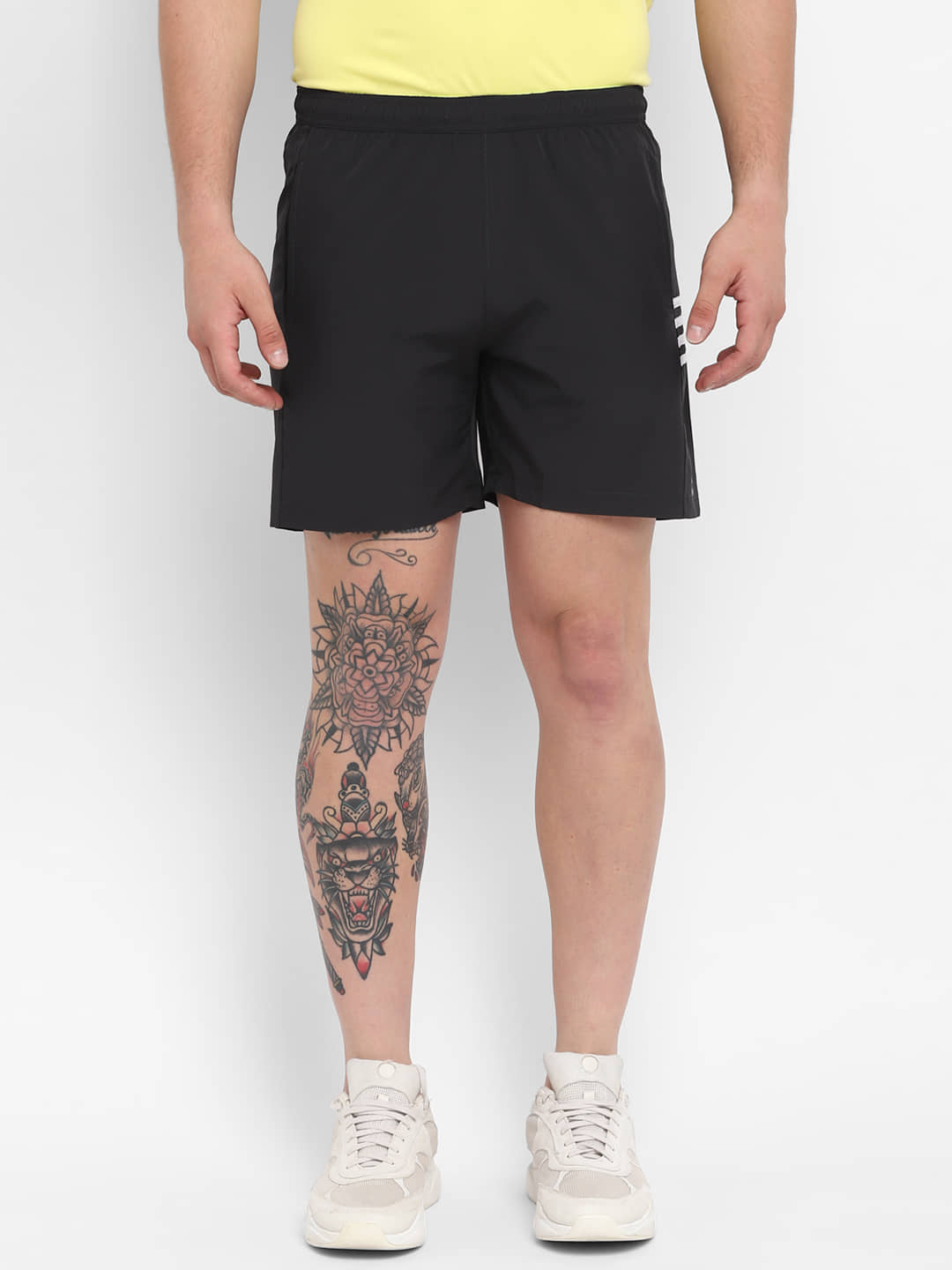 OFF LIMITS - Dark Grey Polyester Men's Running Shorts ( Pack of 1 ) - Shorts | Buy online on ZillyBuy