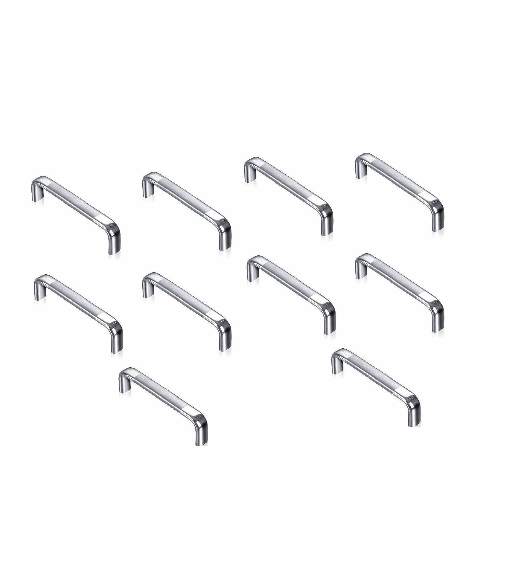     			ONMAX Stainless Steel Capsule D Type Drawer, Almirah Wardrobe and Cabinet Handles 6 Inchs Pack of 10 Pcs (SSCB0106N)
