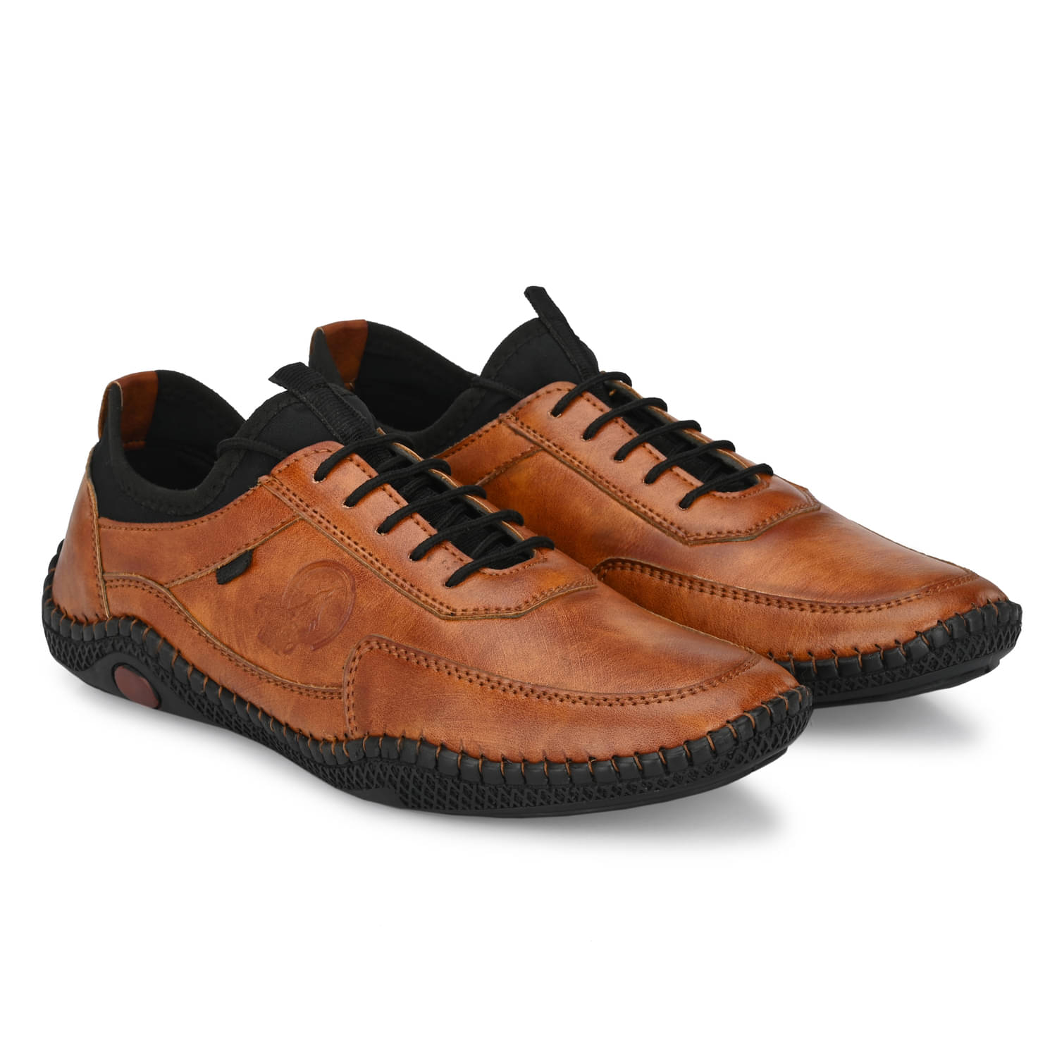     			Rising Wolf - Tan Men's Derby