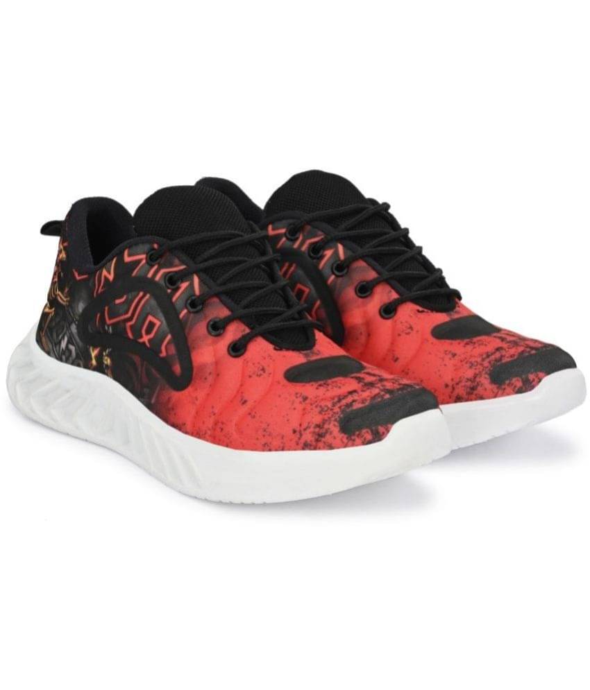     			Rising Wolf sport shoes - Red Men's Sneakers