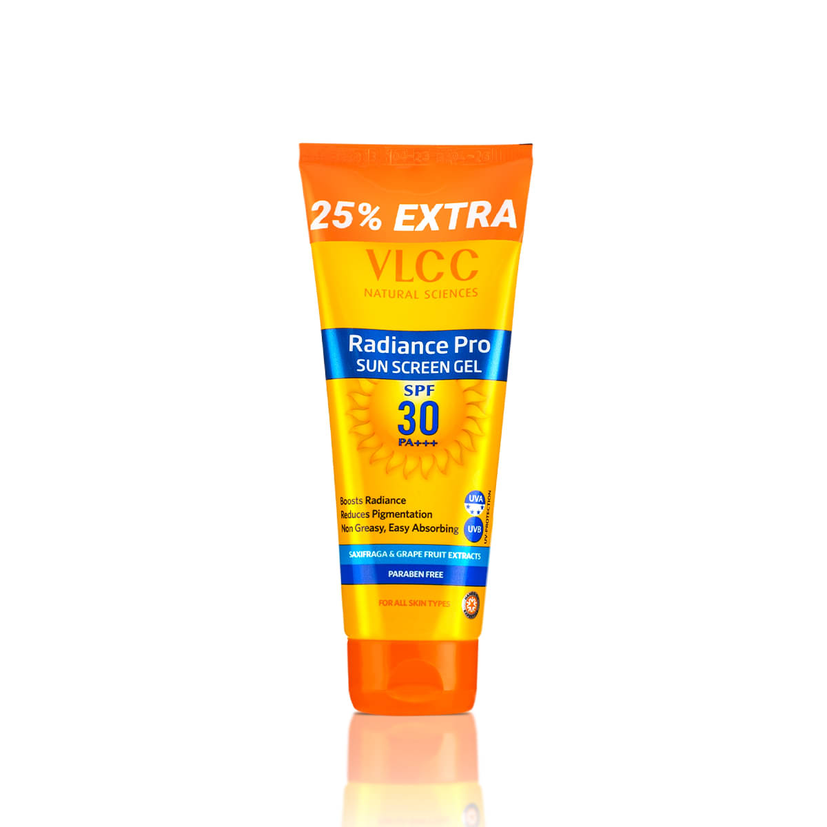     			Vlcc Radiance Pro Spf 30 Pa+++ Sunscreengel , 100G With 25G Extra