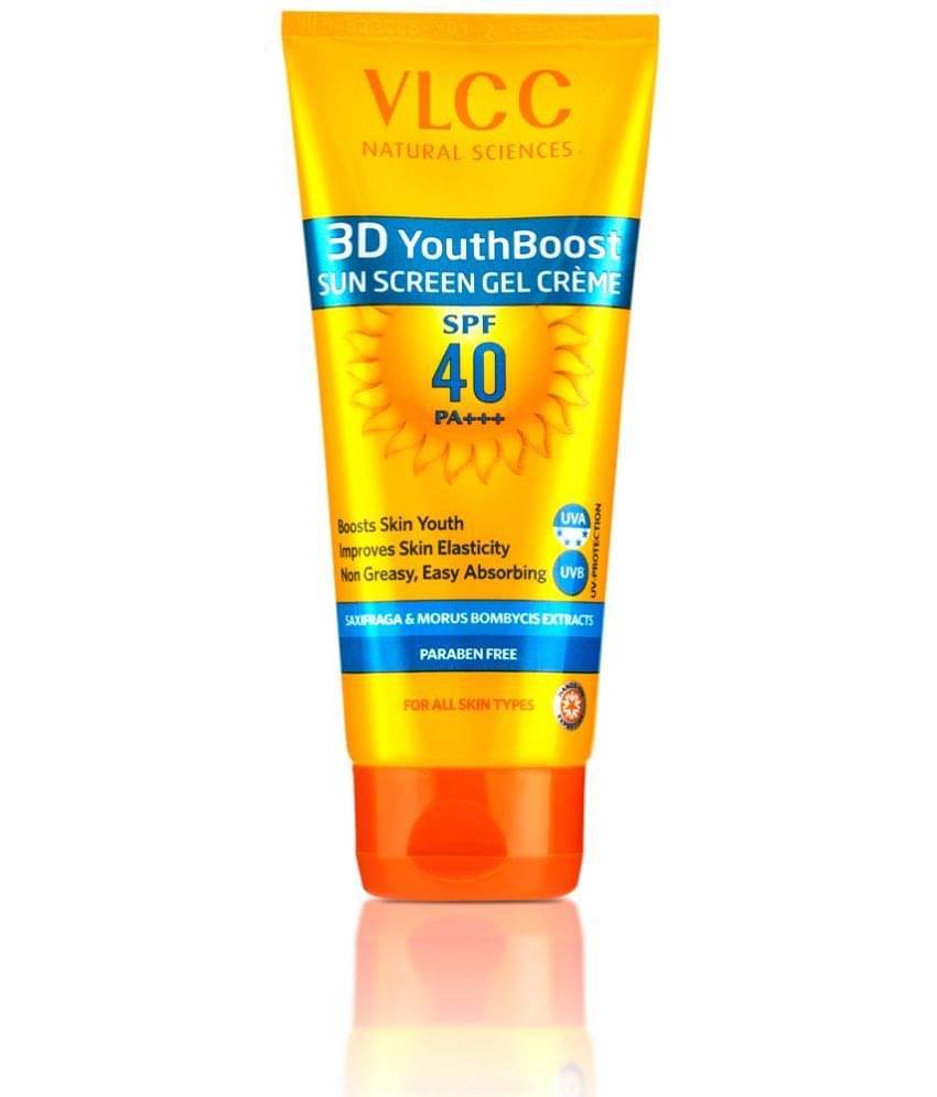     			Vlcc 3D Youth Boost Spf 40 +++ Sunscreengel Cream , 100G , For Sun Protection