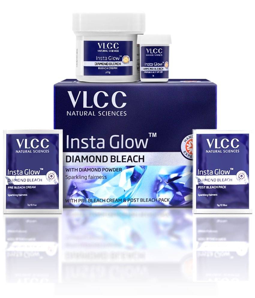     			Vlcc Instaglow Diamond Bleach , 60G , Sparkling, Diamond,Like Fairness