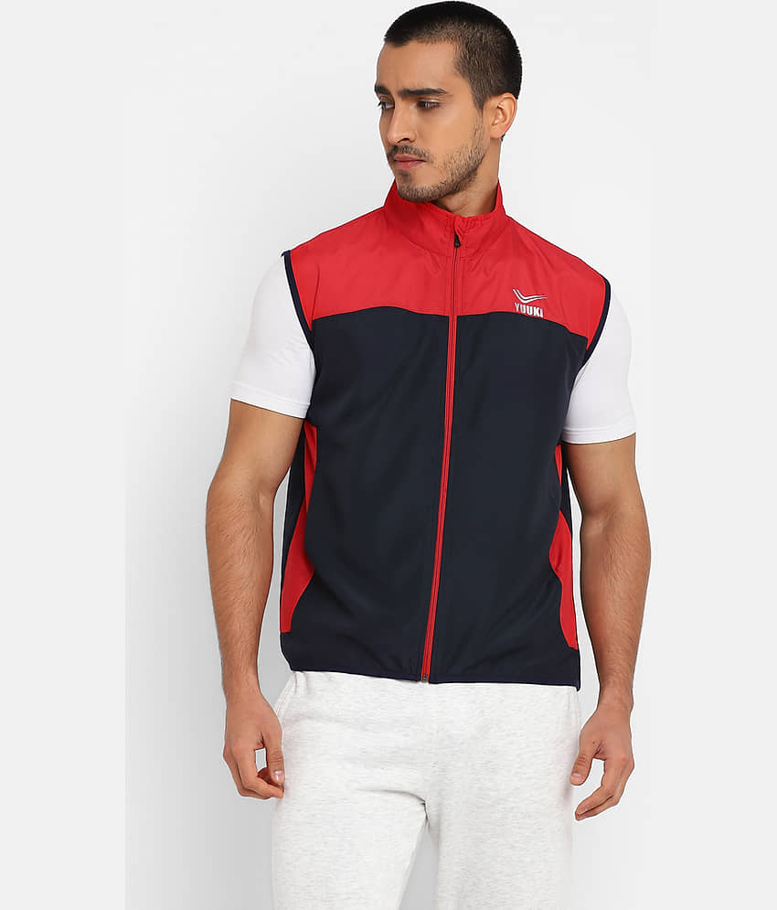 YUUKI - Navy Polyester Regular Fit Men's Casual Jacket ( Pack of 1 ) - Jackets & Coats | Buy online on ZillyBuy