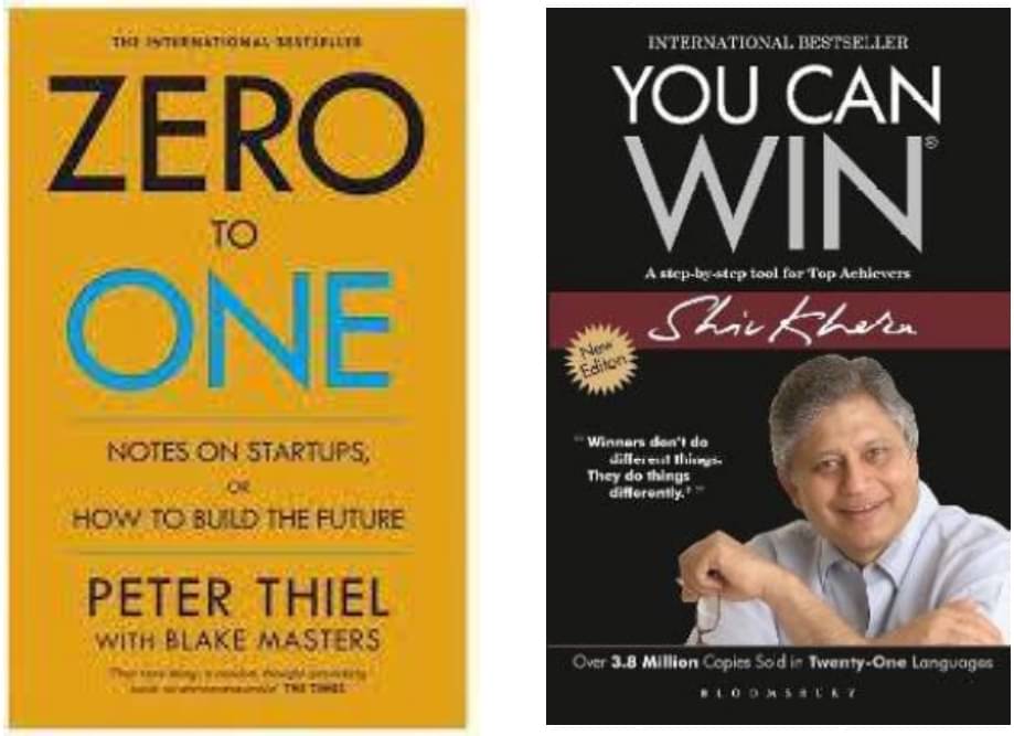     			Zero To One + You Can Win