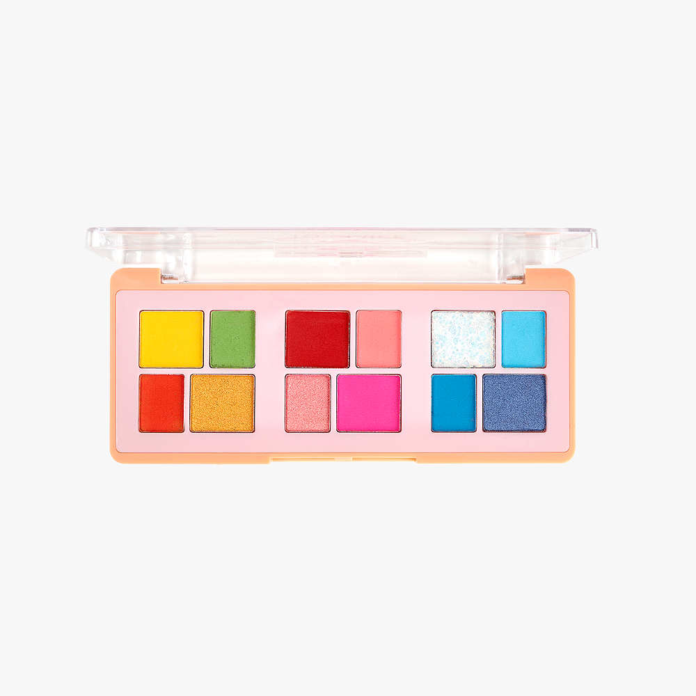 shryoan - White Shimmer Pressed Powder Eye Palette 18