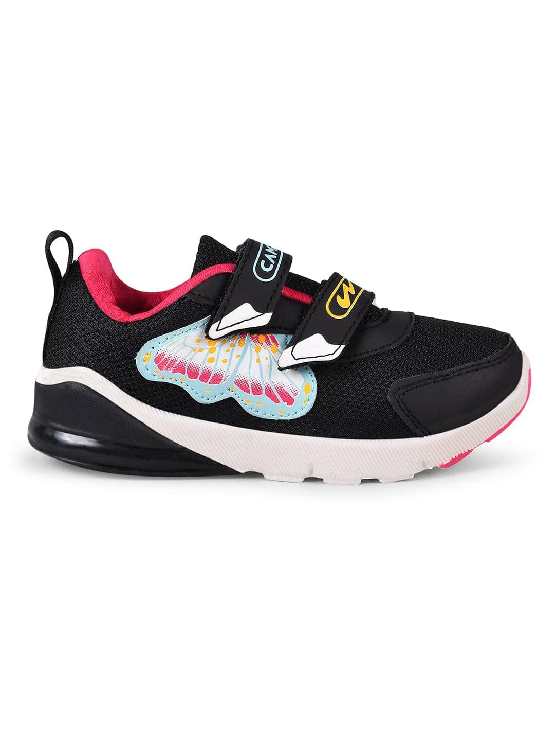     			Campus - Black Boy's Sports Shoes ( 1 Pair )