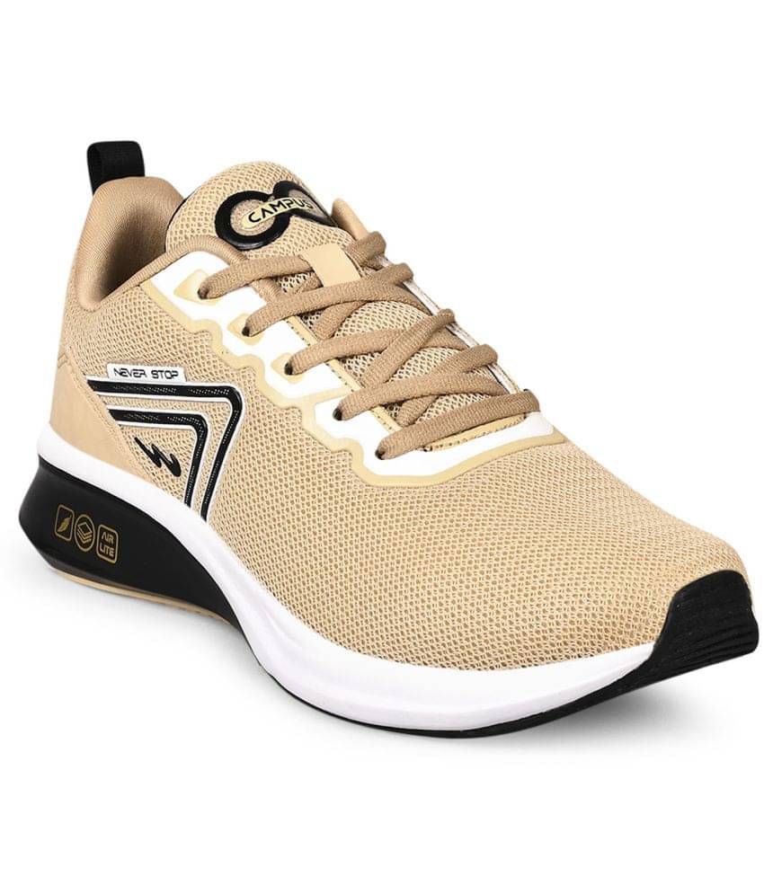     			Campus - Cream Boy's Running Shoes ( 1 Pair )