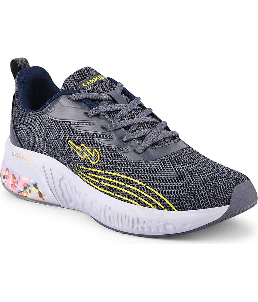 Campus - Dark Grey Boy's Sports Shoes ( 1 Pair )