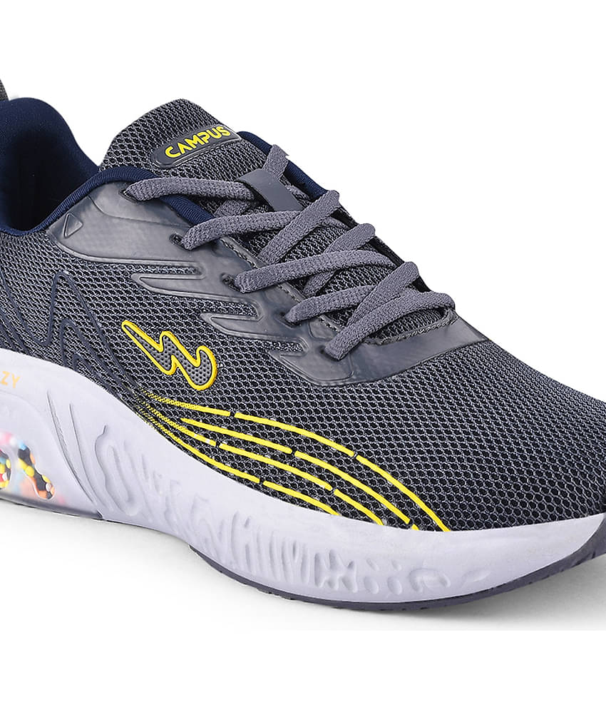 Campus - Dark Grey Boy's Sports Shoes ( 1 Pair )