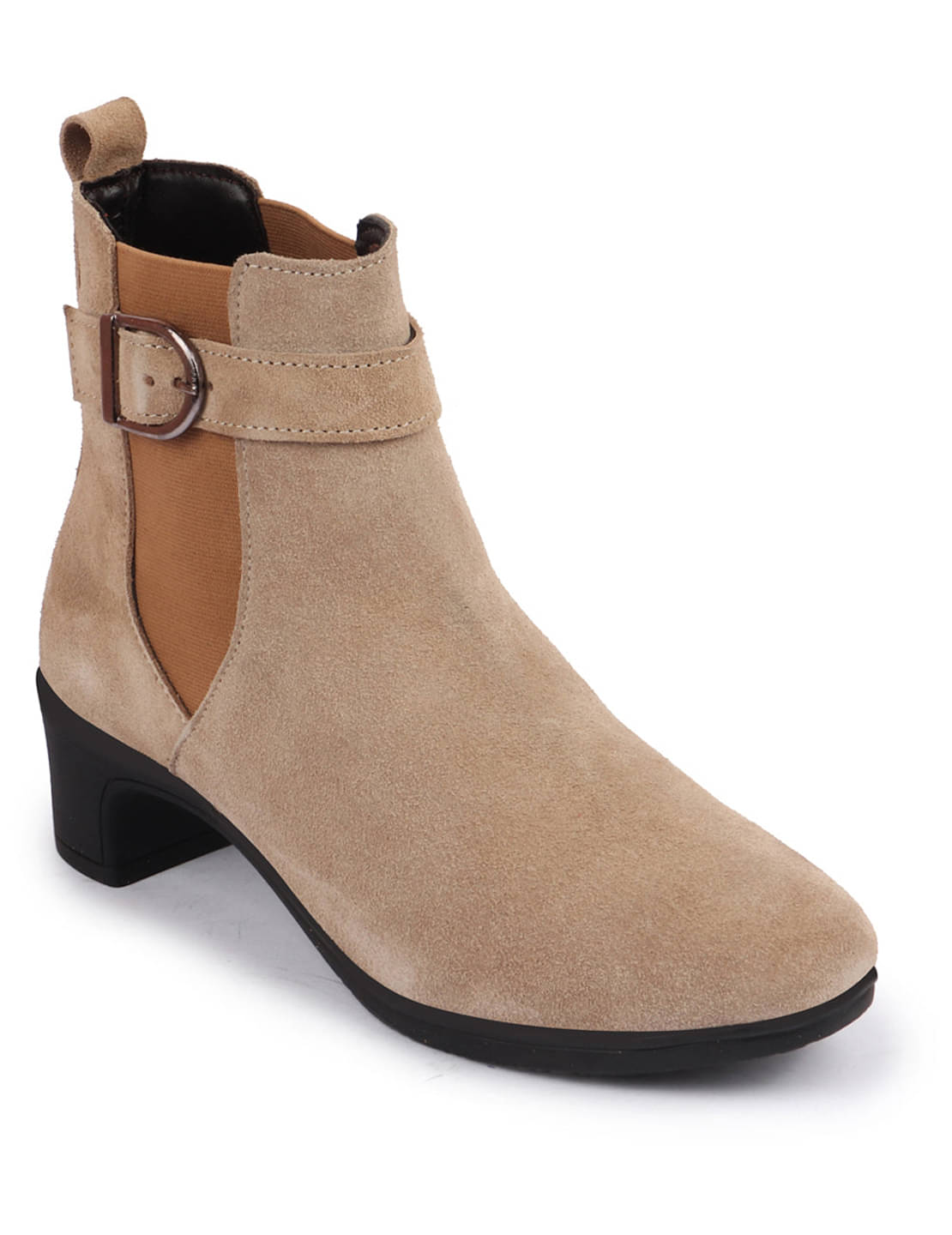     			Fausto - Beige Women's Ankle Length Boots