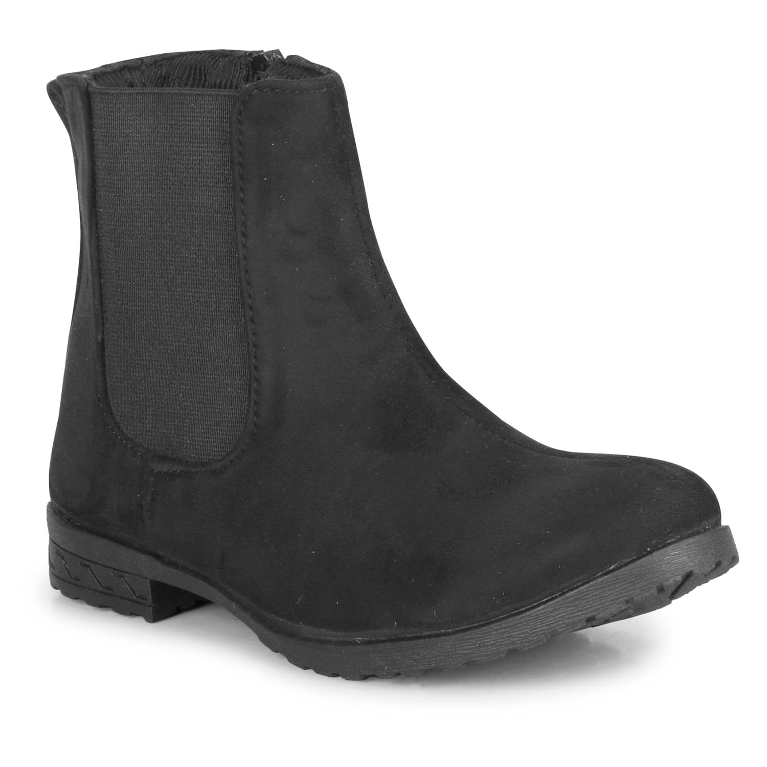     			Ishransh - Black Women's Ankle Length Boots