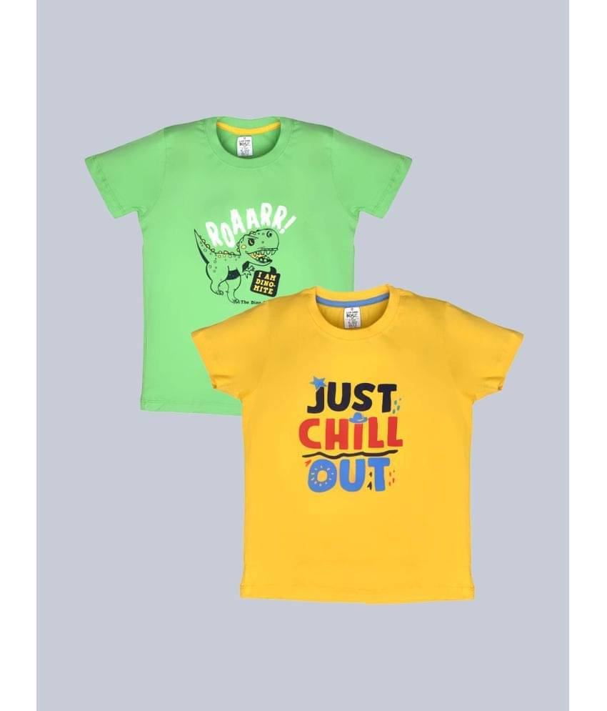     			Lux Cozi Pack of 1 Boys Cotton T-Shirt ( Green )