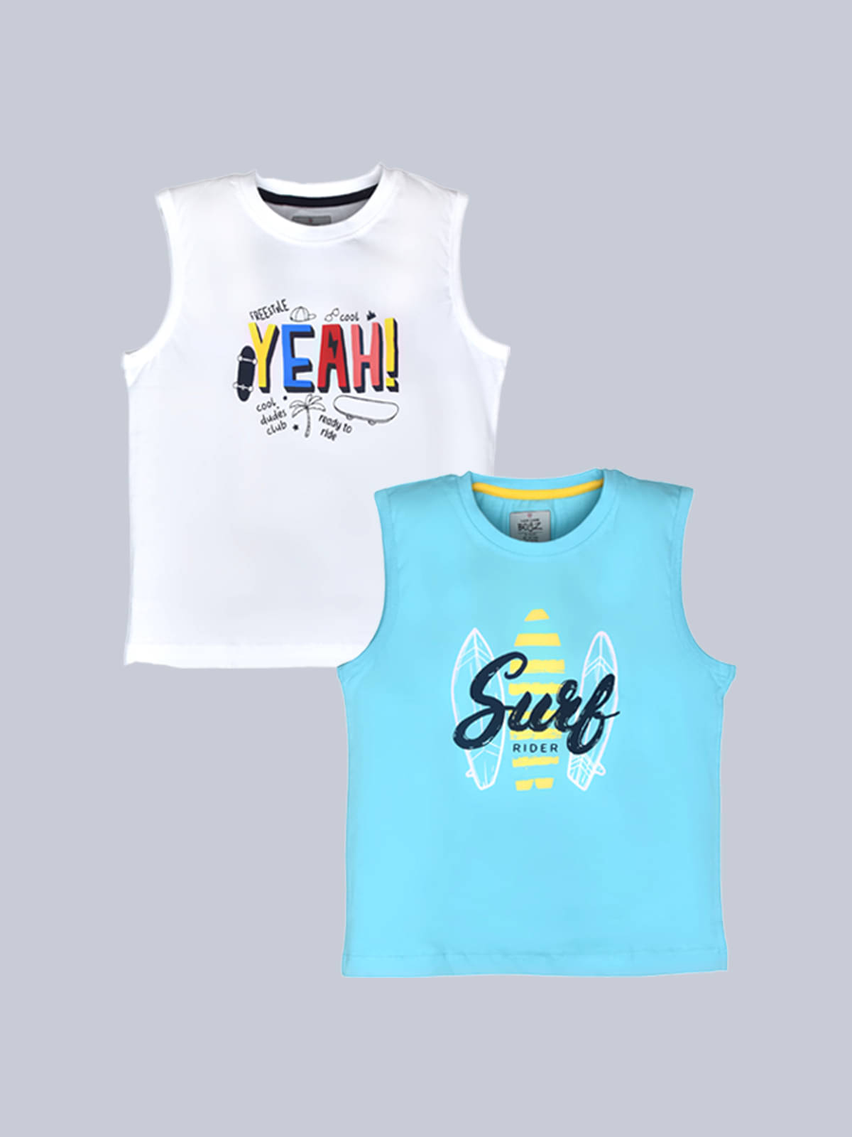     			Lux Cozi Pack of 1 Boys Cotton T-Shirt ( White )