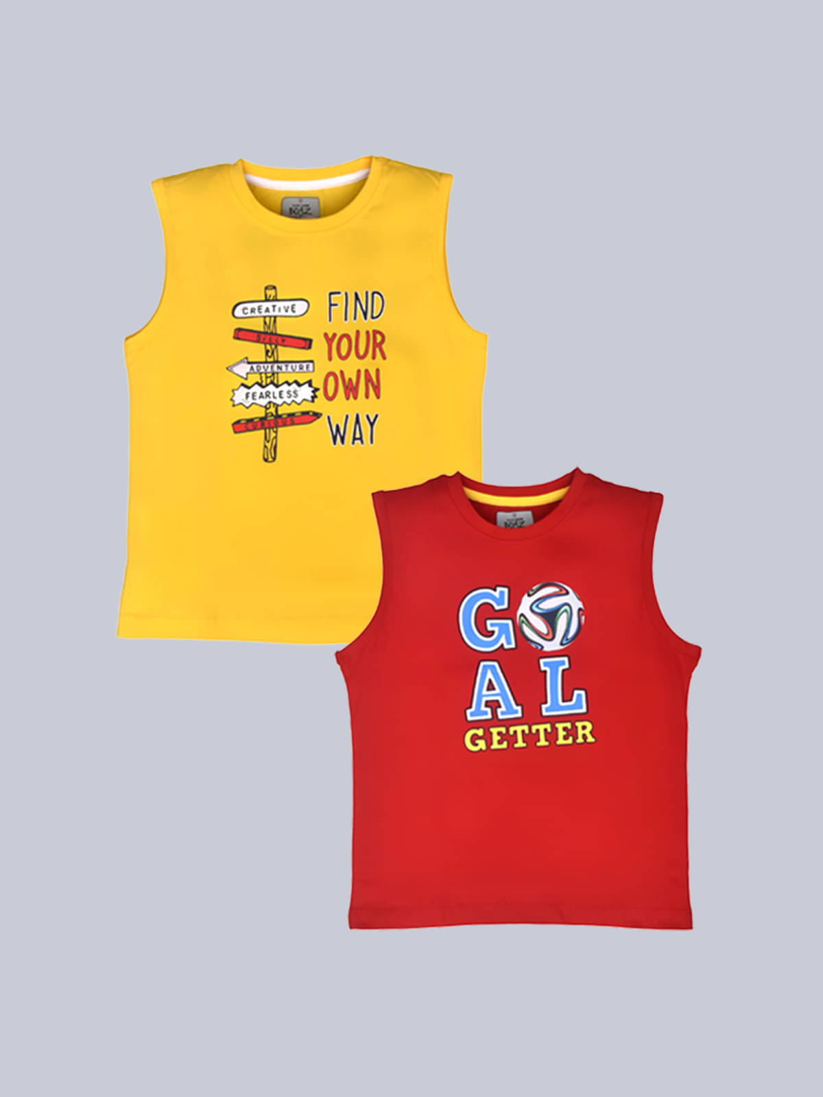     			Lux Cozi Pack of 1 Boys Cotton T-Shirt ( Yellow )