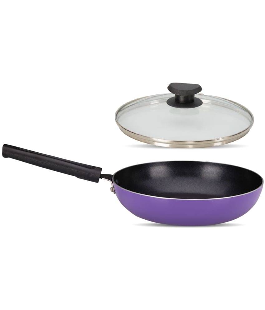     			Navrang Cookware - Aluminium Non-Stick Fry Pan 1700 ml ( Pack of 1 )
