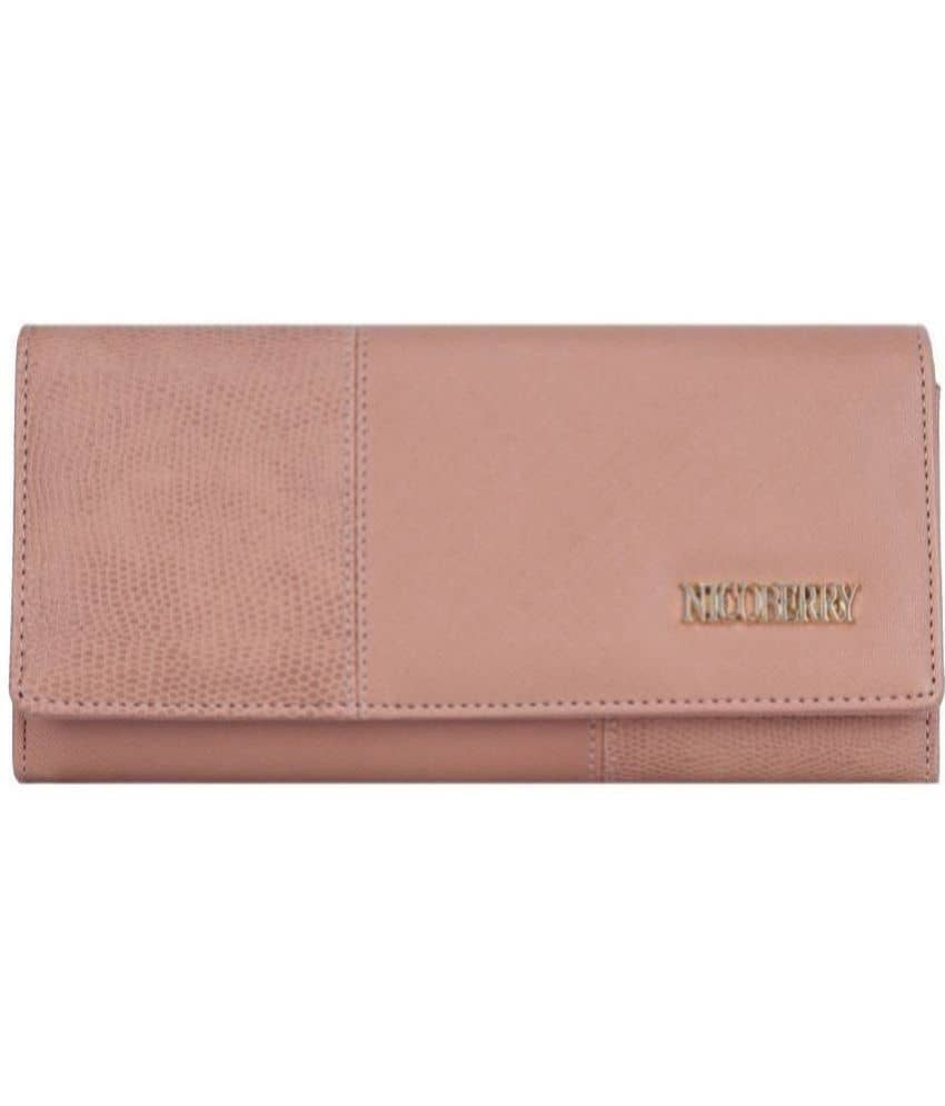 Nicoberry - Maroon Faux Leather Purse - Handbags | Buy online on ZillyBuy