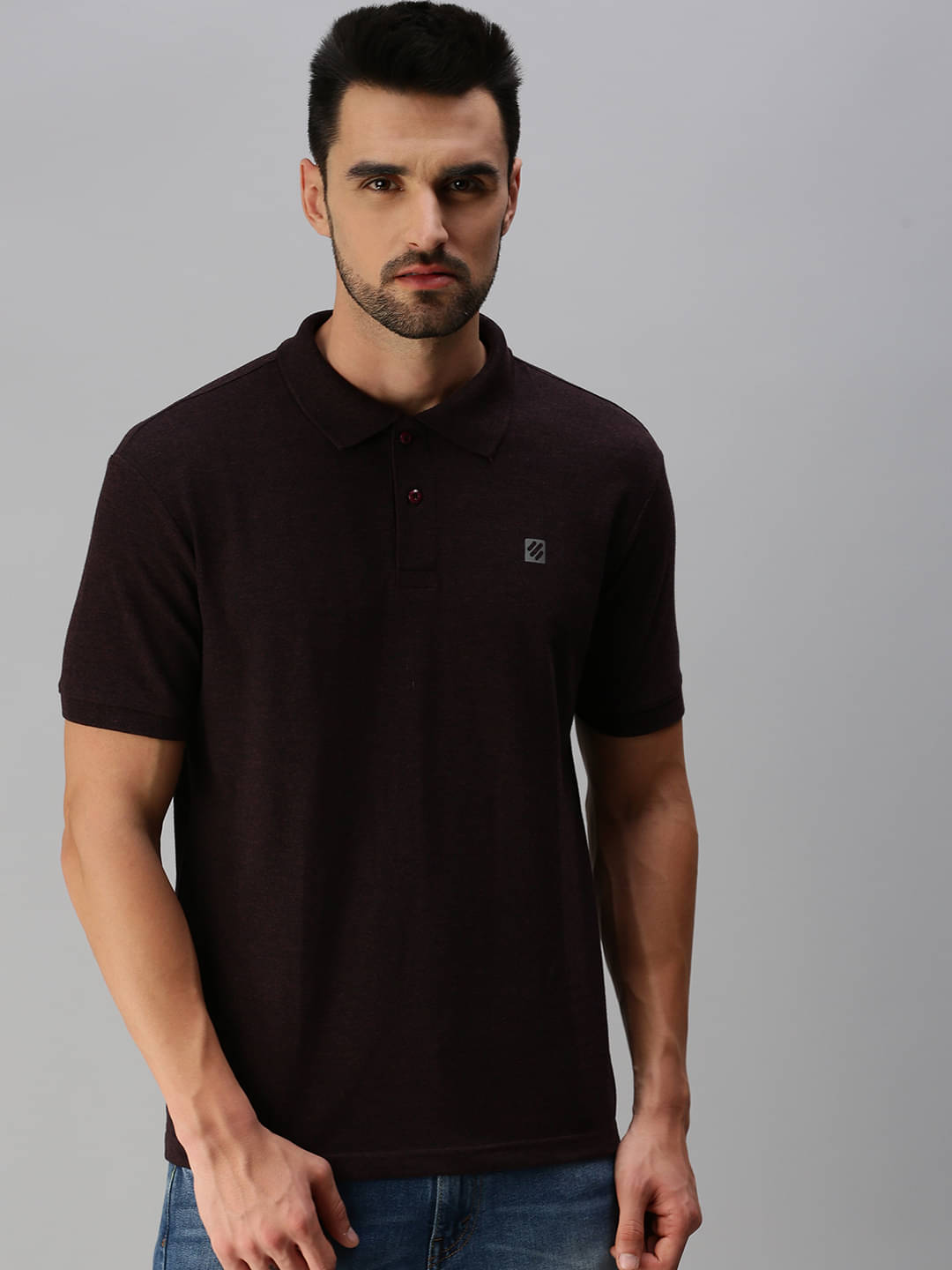 ONN - Purple Cotton Regular Fit Men's Polo T Shirt ( Pack of 1 ) ONN - Purple Cotton Regular Fit Men's Polo T Shirt ( Pack of 1 )